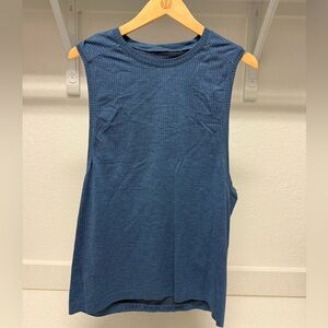 Lululemon Sleeveless Blue Men’s Top (Medium)